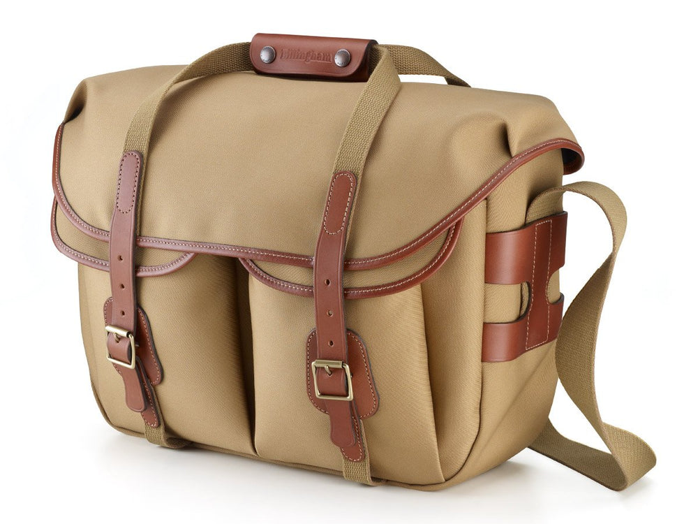 Billingham Hadley Large Pro Camera/Laptop Bag - Khaki Canvas / Tan Leather