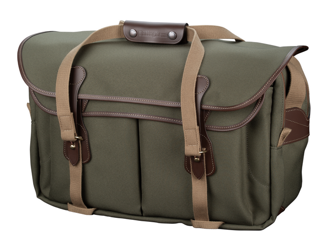 555 MKII Camera/Laptop Bag - Sage FibreNyte / Chocolate Leather 555 MKII Camera/Laptop Bag - Sage FibreNyte / Chocolate Leather