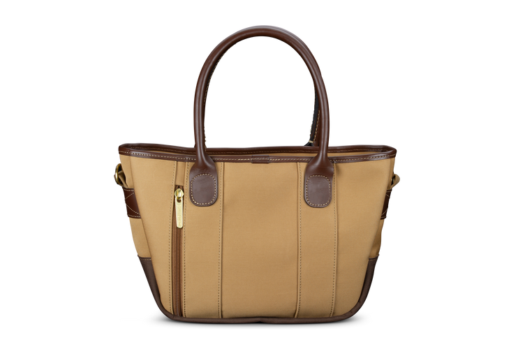 Key Grip Khaki Canvas Chocolate Leather Back