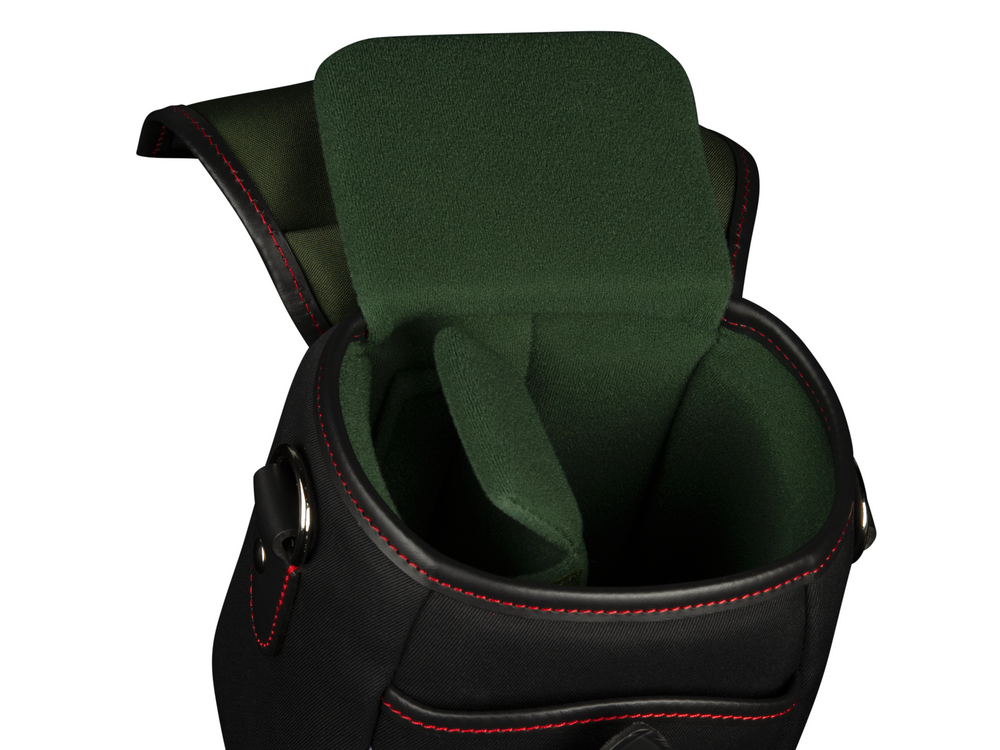 72 Camera Bag - Black Canvas / Black Leather / Red Stitching (50th Anniversary Limited Edition) - Inside