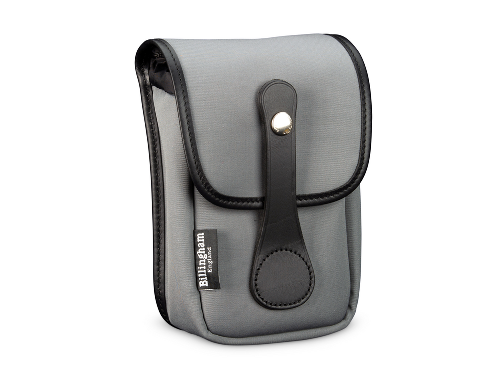 AVEA 5 Grey Canvas Black Leather Front
