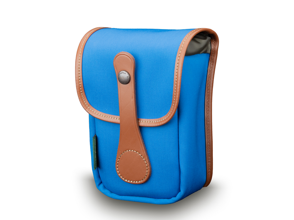 AVEA 5 Imperial Blue Canvas Tan Leather Front