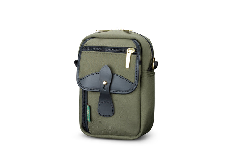Airline Stowaway Sage FibreNyte Black Leather