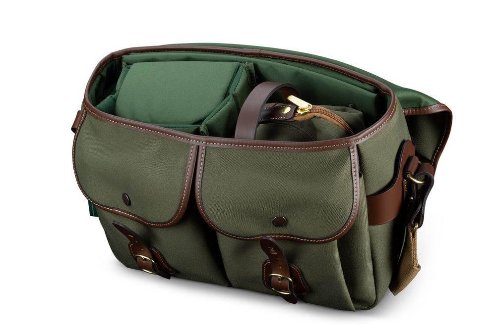Capsule 1 Sage FibreNyte Chocolate Leather in Hadley One Camera Bag