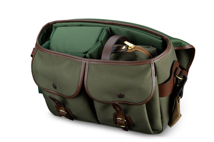 Capsule 1 Sage FibreNyte Chocolate Leather in Hadley One Camera Bag