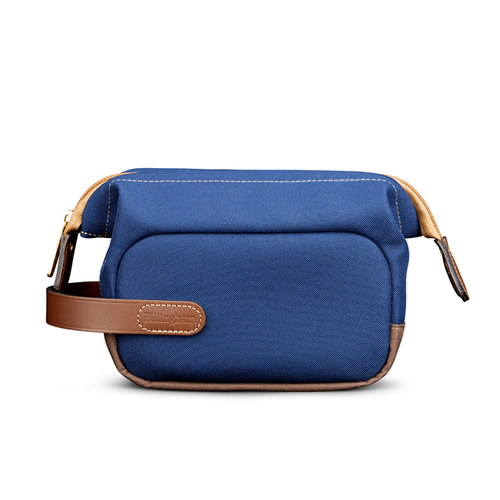 Capsule 1 Navy FibreNyte Chocolate Leather Front