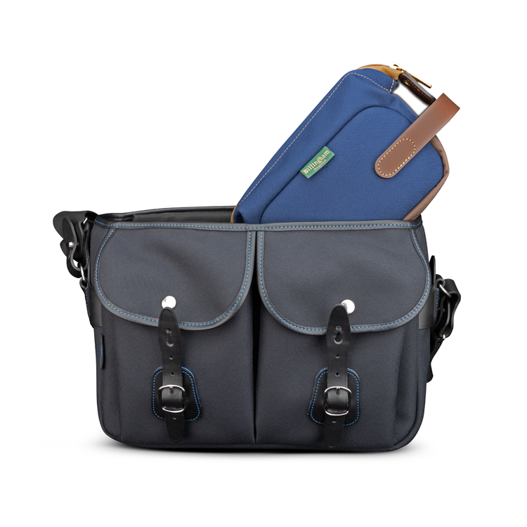 Capsule 1 Navy FibreNyte Chocolate Leather in Hadley One Midnight