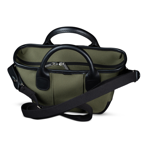 Sage FibreNyte Black Leather Dolly Grip Handbag