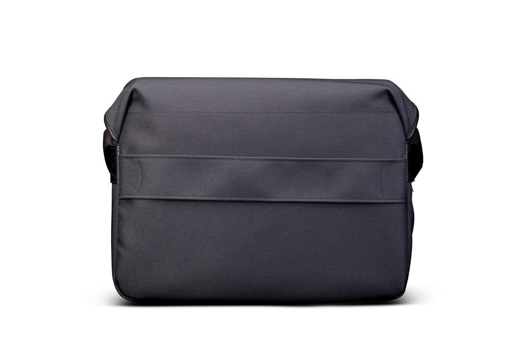 Icon Black FibreNyte Black Leather Back