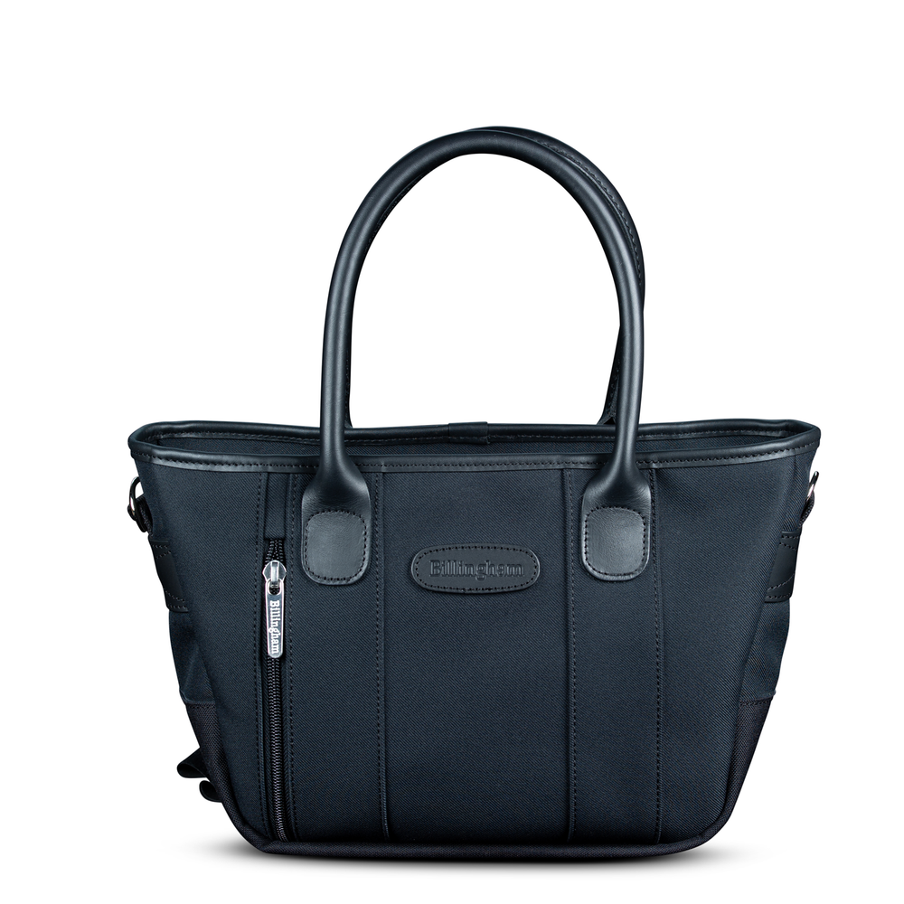 Key Grip Handbag Black FibreNyte Black Leather