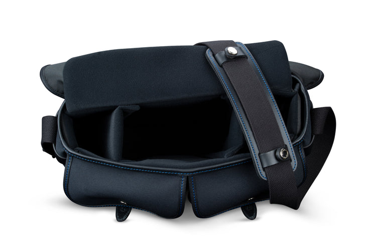 Hadley Pro Camera Bag Midnight Open with SP15 Shoulder Pad