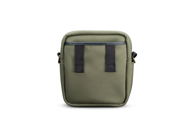 Rear Pola Stowaway Sage FibreNyte Black Leather