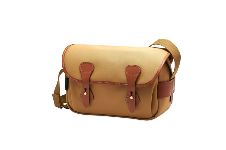 S3 Camera Bag - Sage FibreNyte / Chocolate Leather