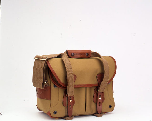Billingham 205 Camera Bag (Khaki Canvas / Tan Leather)