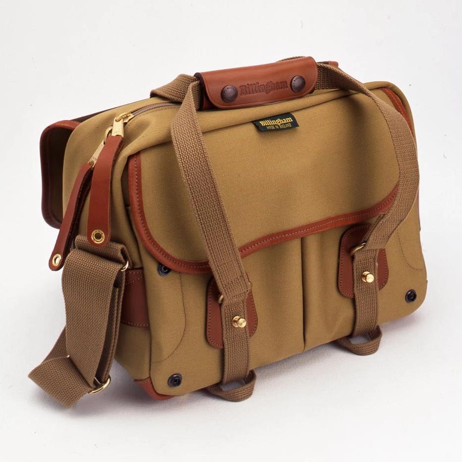 Billingham Weekender Bag - Sage FibreNyte / Chocolate Leather – Billingham  USA