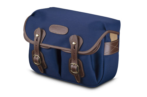 Navy Canvas & Chocolate Leather Bags – Billingham USA