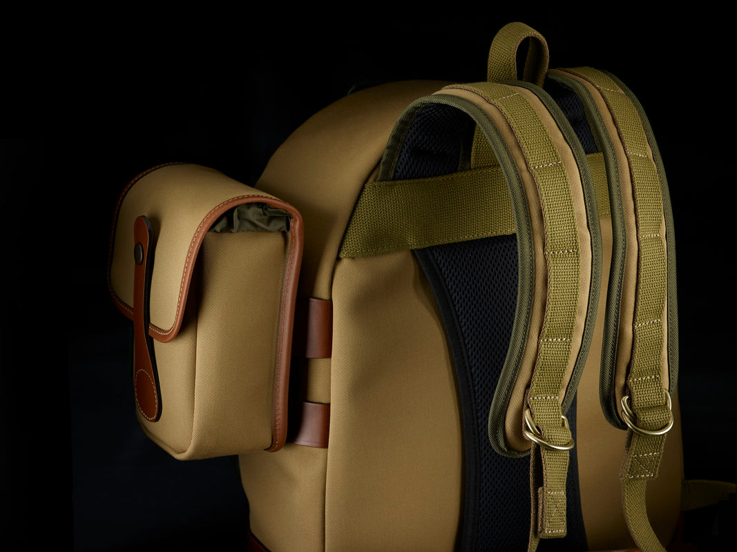 Billingham Rucksack 25 (Khaki Canvas/ Tan Leather)