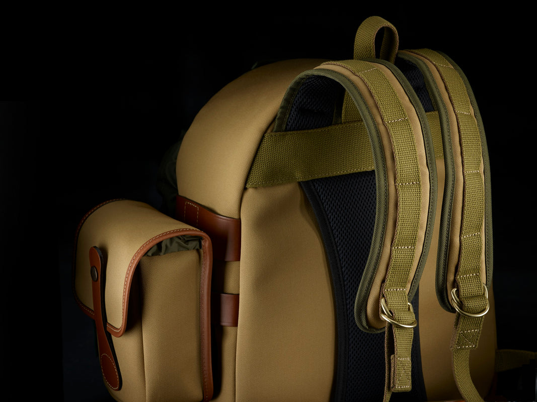 Billingham Rucksack 25 (Khaki Canvas/ Tan Leather)