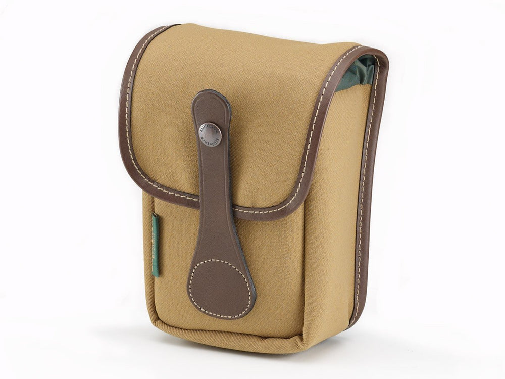 Billingham AVEA 5 End Pocket - Khaki FibreNyte / Chocolate Leather
