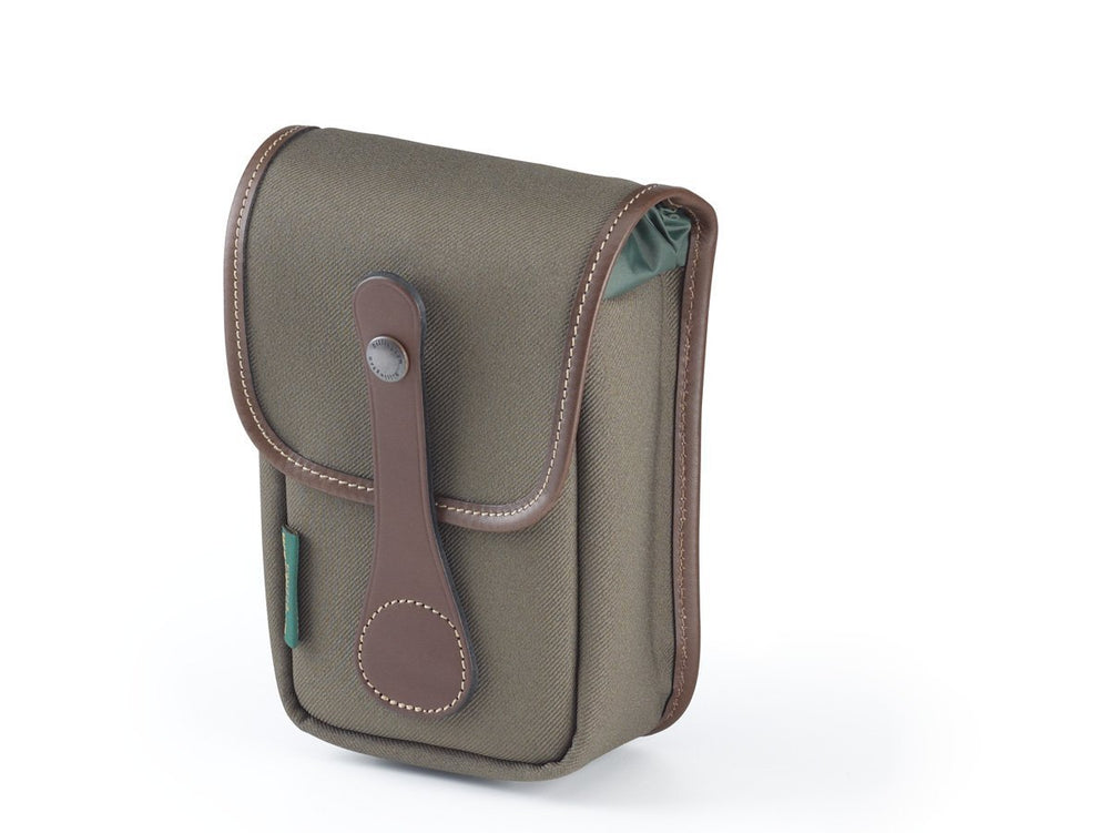 Billingham AVEA 5 End Pocket - Sage FibreNyte / Chocolate Leather