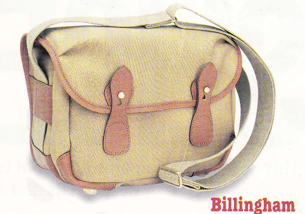 Billingham Alice Camera Bag - Khaki Canvas / Tan Leather