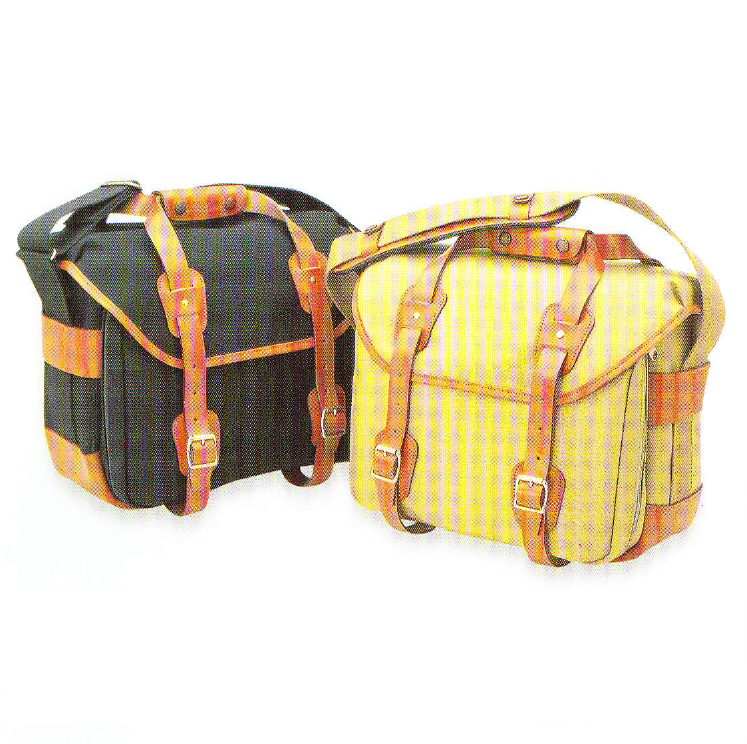 Billingham Attorney Laptop Bag - Khaki Canvas / Tan Leather