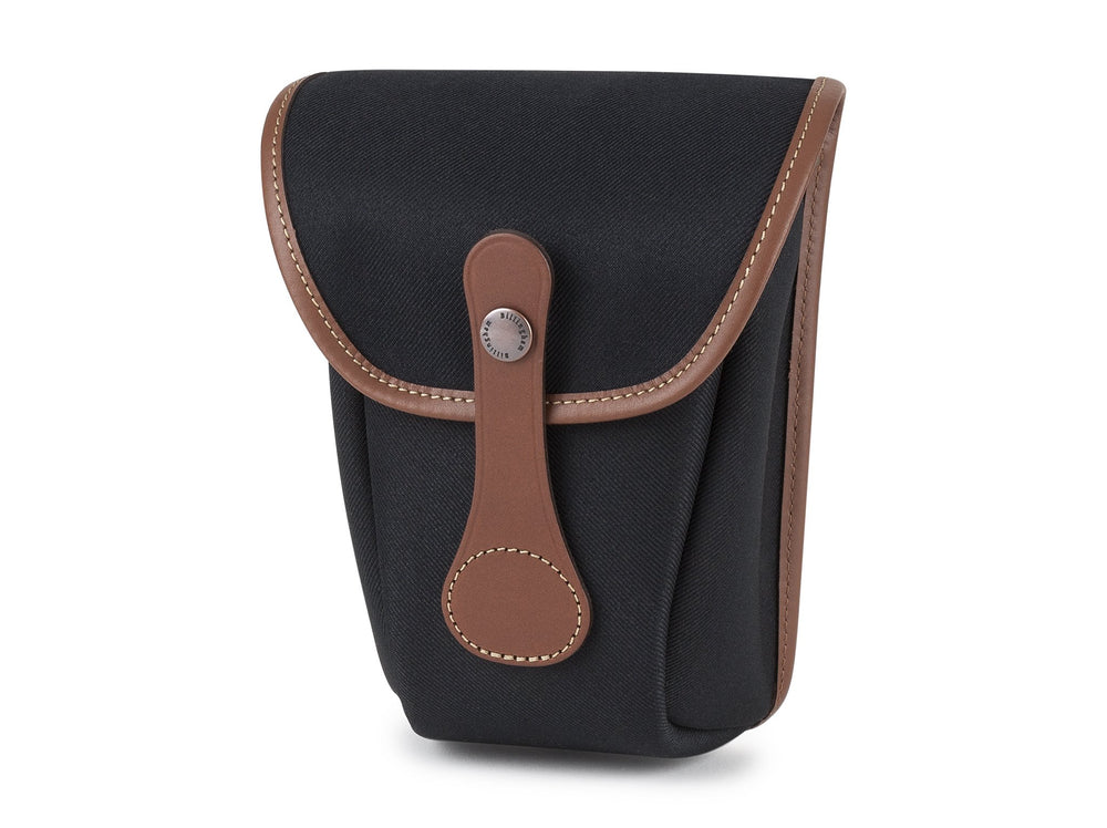Billingham AVEA 8 End Pocket - Black FibreNyte / Tan Leather