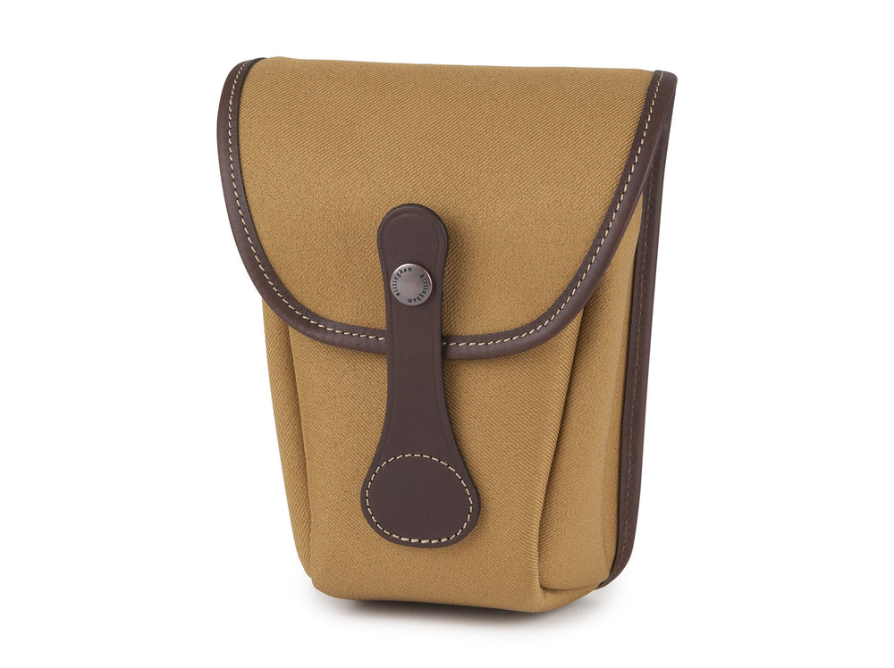 Billingham AVEA 8 End Pocket - Khaki FibreNyte / Chocolate Leather