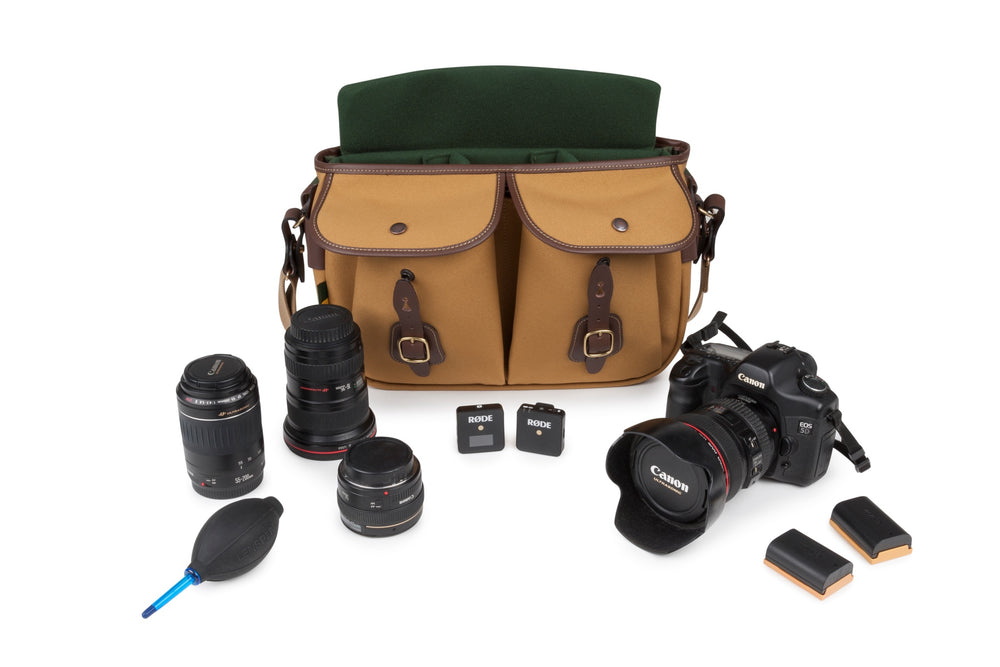 Hadley Pro 2020 Camera Bag - Khaki FibreNyte / Chocolate Leather
