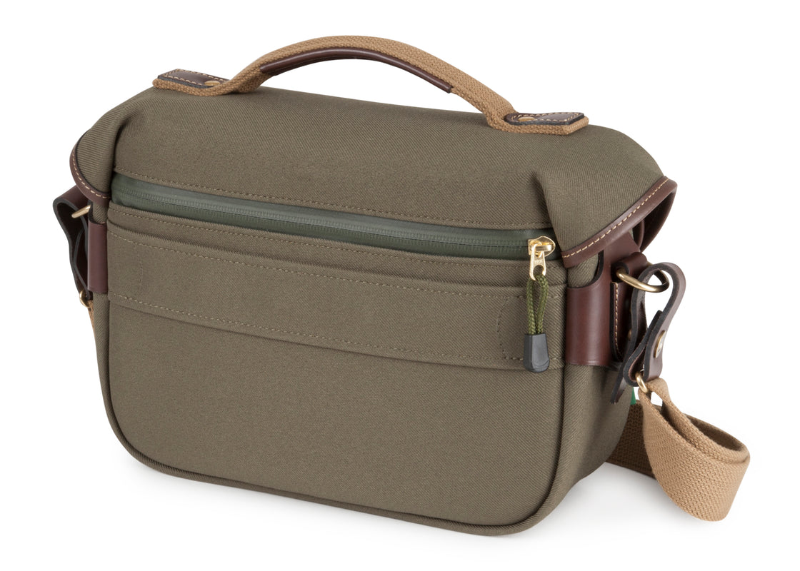 Billingham Hadley Small Pro Shoulder Bag (Sage FibreNyte & Chocolate Leather)