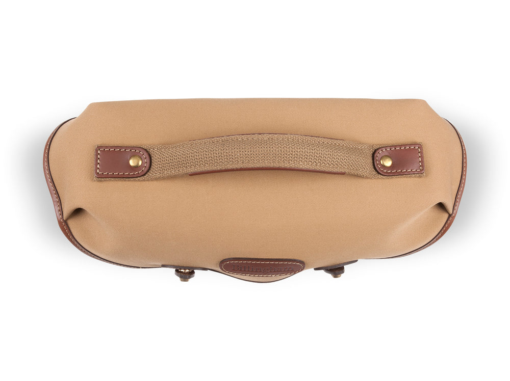 Hadley Small Pro Camera Bag - Khaki Canvas / Tan Leather