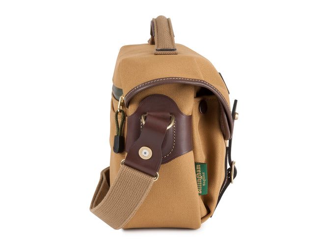 Hadley Small Pro Camera Bag - Khaki FibreNyte / Chocolate Leather