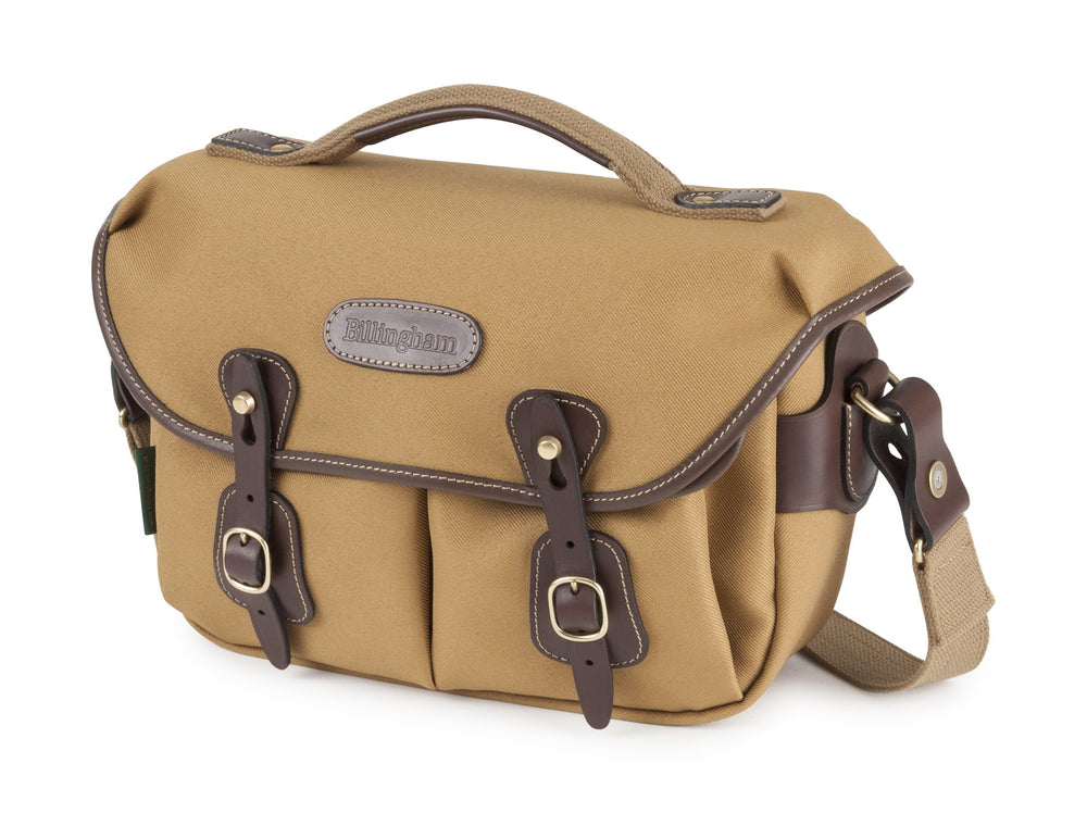 Billingham Hadley Small Pro Camera Bag - Khaki FibreNyte / Chocolate Leather