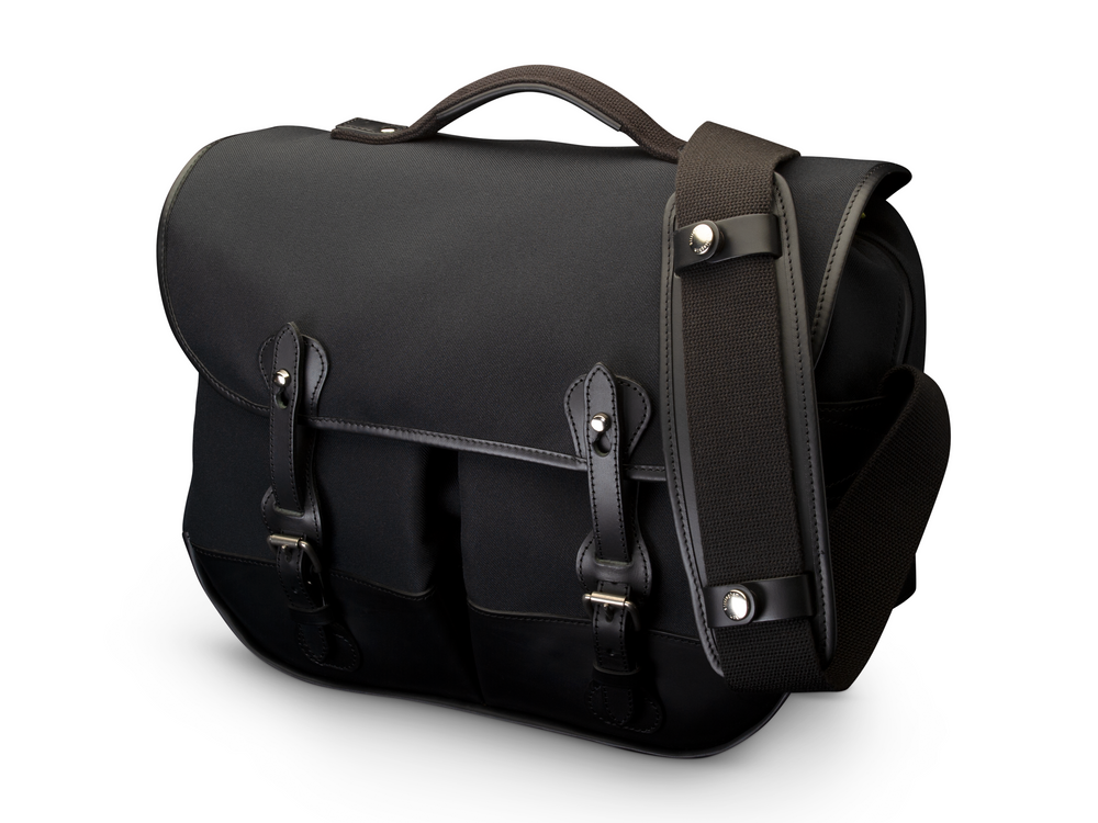 Billingham Eventer MKII Camera Bag Black FibreNyte Black Leather