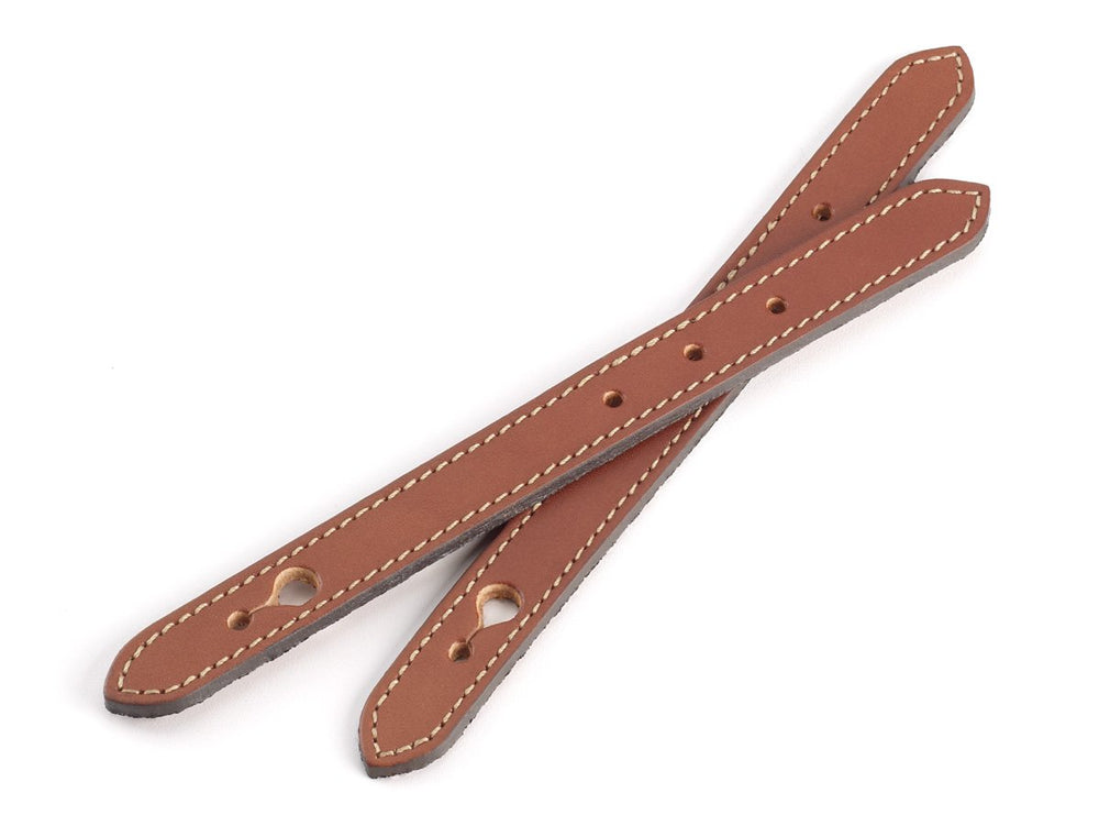 Billingham Eventer Front Straps (Tan Leather)