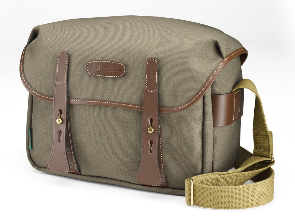 Billingham fStop f1.4 Camera Bag - Sage FibreNyte / Chocolate Leather