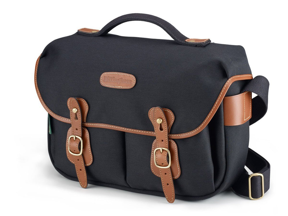 Billingham Hadley Pro Camera Bag - Black Canvas / Tan Leather
