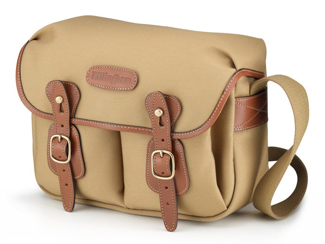 Billingham Hadley Small Camera Bag - Khaki Canvas / Tan Leather