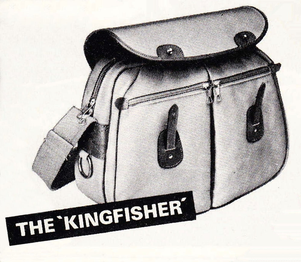 Billingham Kingfisher Fishing Bag - Khaki Canvas / Tan Leather