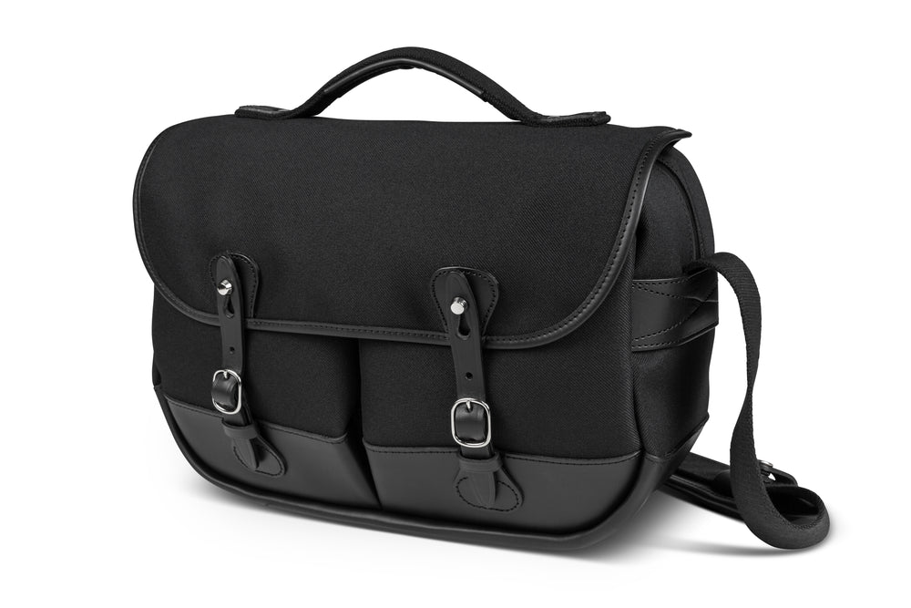 Billingham Mini Eventer Camera/Tablet Bag - Black FibreNyte / Black Leather