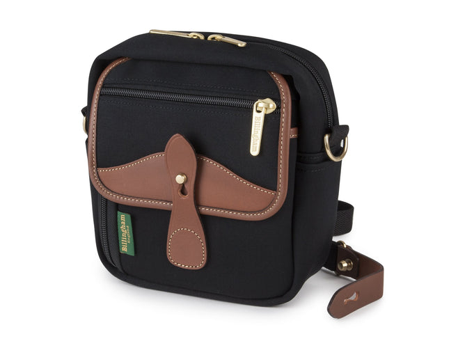 Billingham Pola Stowaway - Black Canvas / Tan Leather