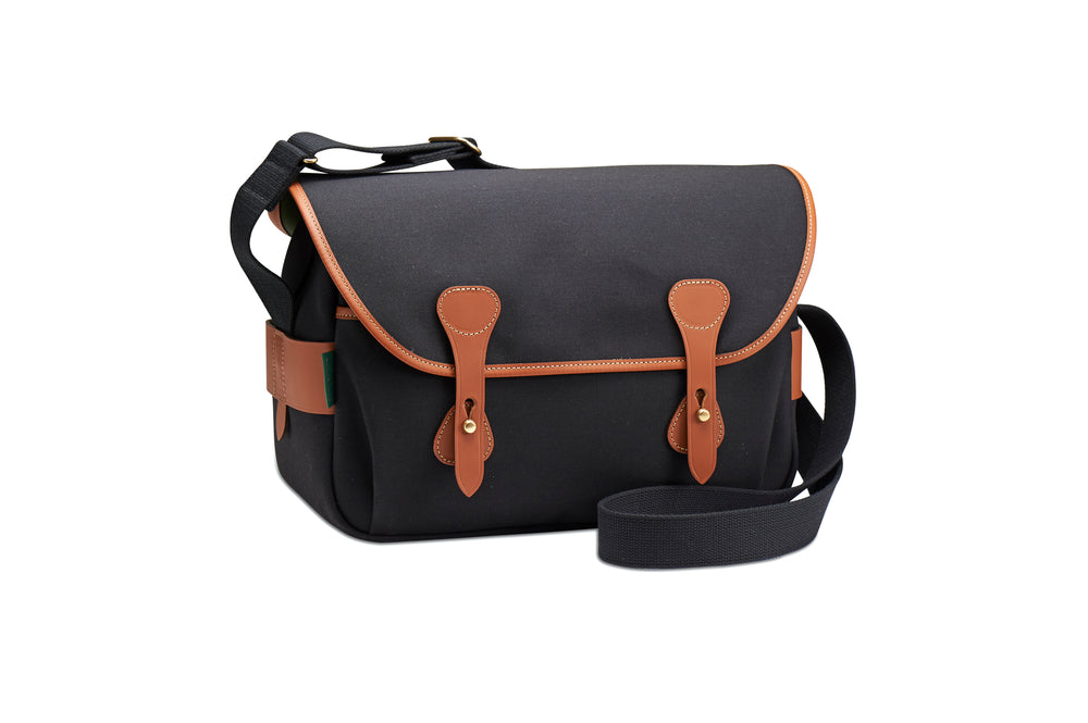 Billingham S4 Camera Bag - Black Canvas / Tan Leather