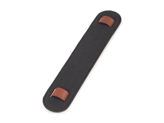 Shoulder Pads - SP10 (Tan Leather / Antique Studs)