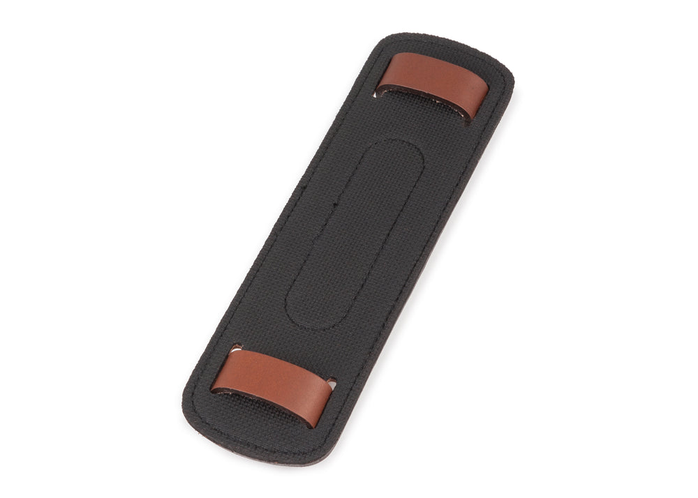 Shoulder Pads - SP15 (Tan Leather / Antique Studs)