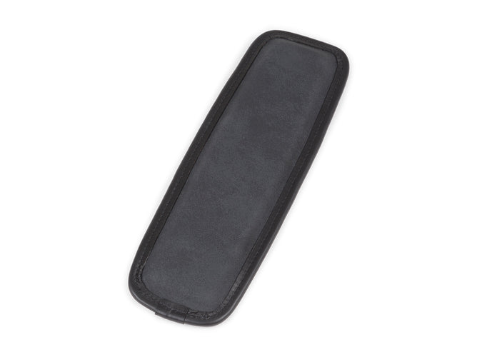 Shoulder Pads - SP50 (Black Leather / Nickel Coated Studs)