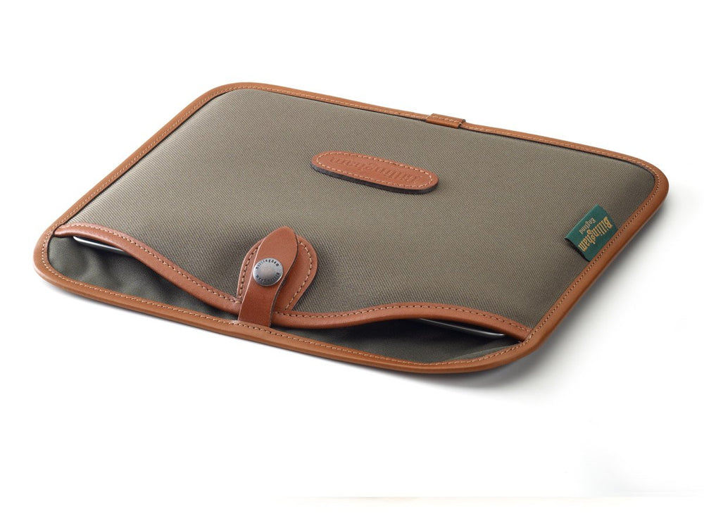 Billingham Tablet Slip - Sage FibreNyte / Tan Leather