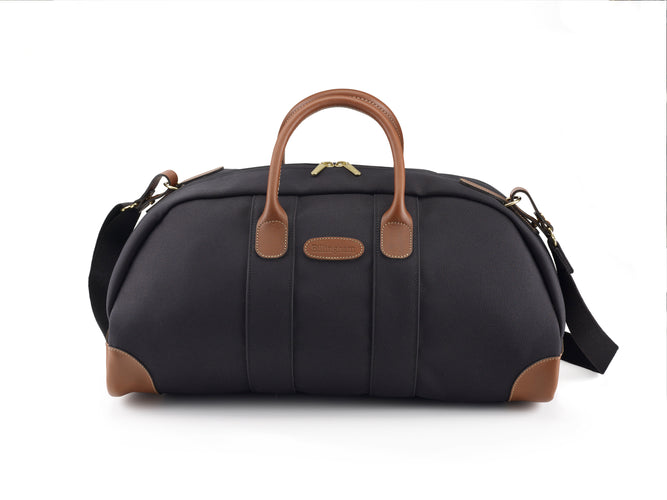Weekender Bag - Black FibreNyte / Tan Leather